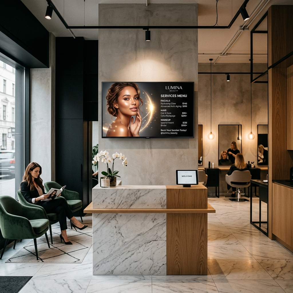 Salon Digital Signage